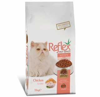 Reflex Kitten Tavuklu 15 kg 15000 gr Kedi Maması kullananlar yorumlar
